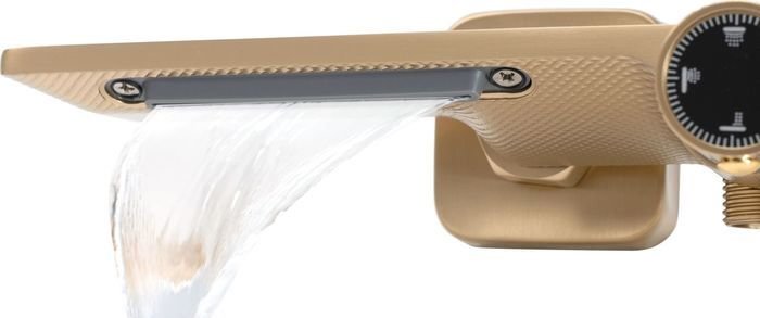 Душевая система Rea Helix Matt Gold REA-P6621