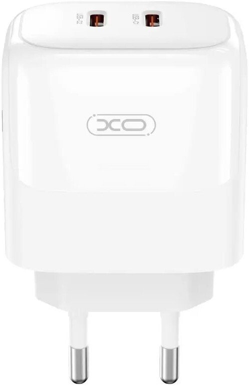 Сетевое зарядное XO L140 C35W (белый)