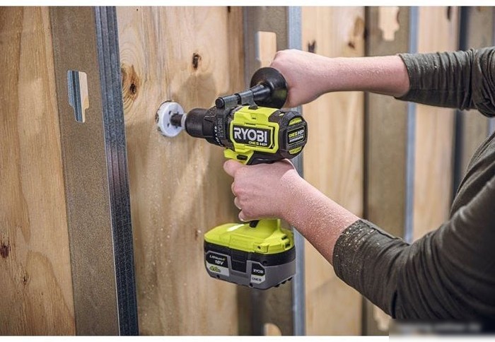 Ударная дрель-шуруповерт Ryobi RPD18X-242S 5133005283 (с 2-мя АКБ 2 Ач+4 Ач, сумка)