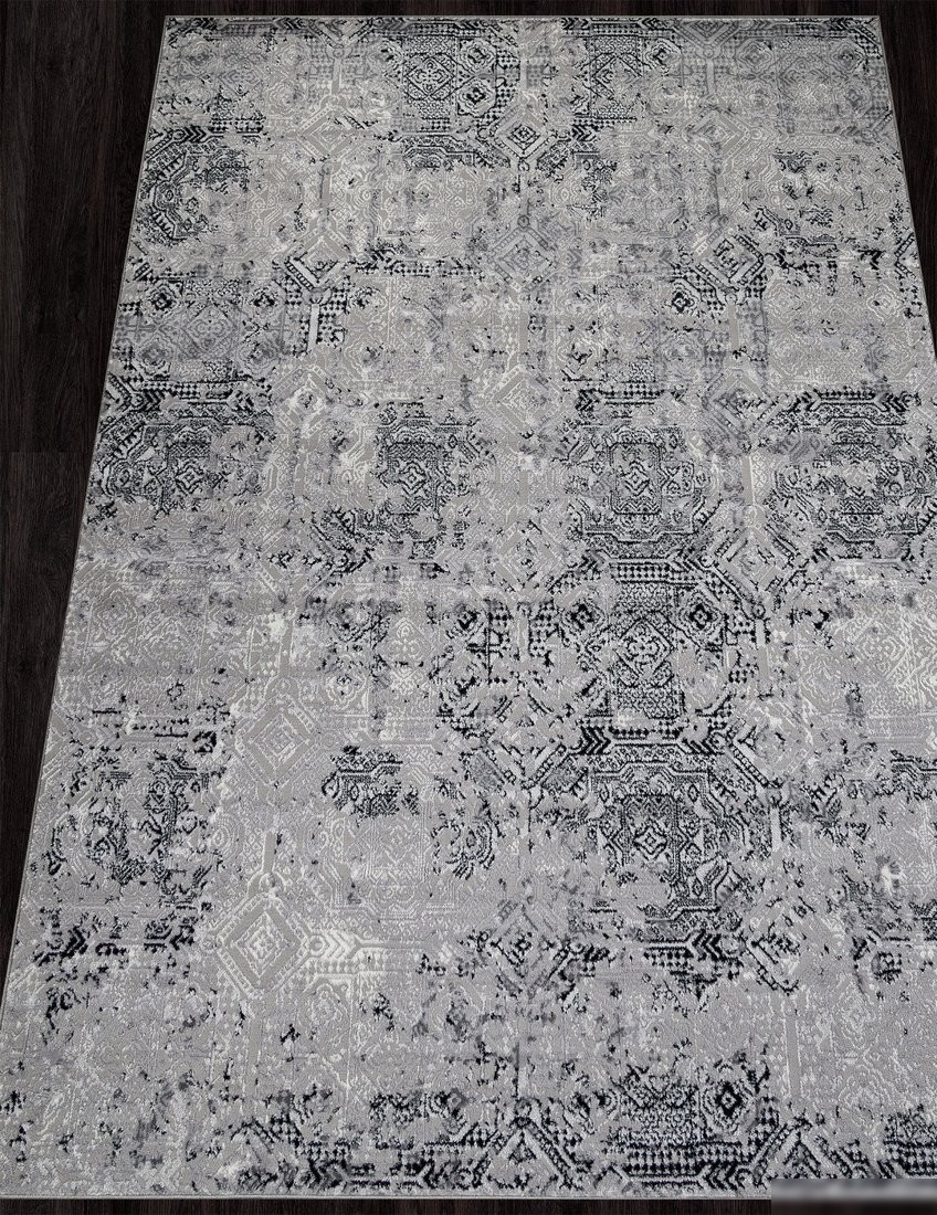 Ковер для жилой комнаты Merinos Palermo F281-STAN-DARK-GRAY (1x2)