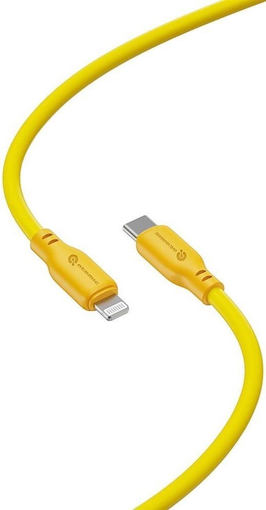 Кабель Atomic 30.381 USB Type-C - Lightning (1.5 м, желтый)