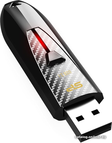 USB Flash Silicon-Power Blaze B25 256GB (черный)