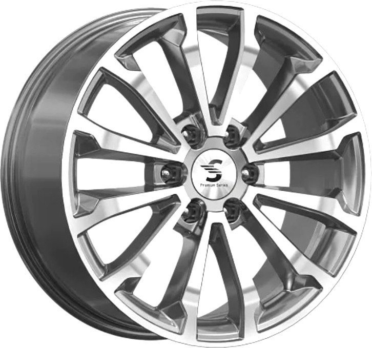 Литые диски SKAD КР006 20x8.5" 6x139.7мм DIA 100.1мм ET 33мм Diamond Gloss Graphite