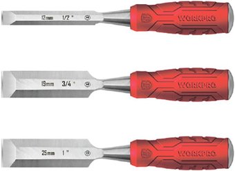 Набор стамесок Workpro WP201300 (3 предмета)