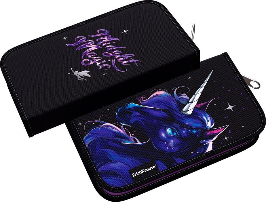 Пенал Erich Krause Black Unicorn 62883