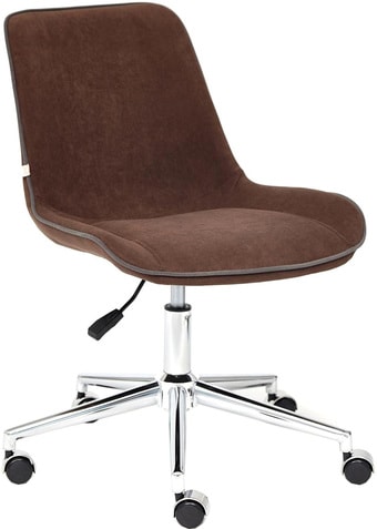 Кресло TetChair Style (флок, коричневый)