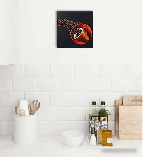 Картина на стекле Stamprint Чашка кофе 3 КТ053 (30x30)