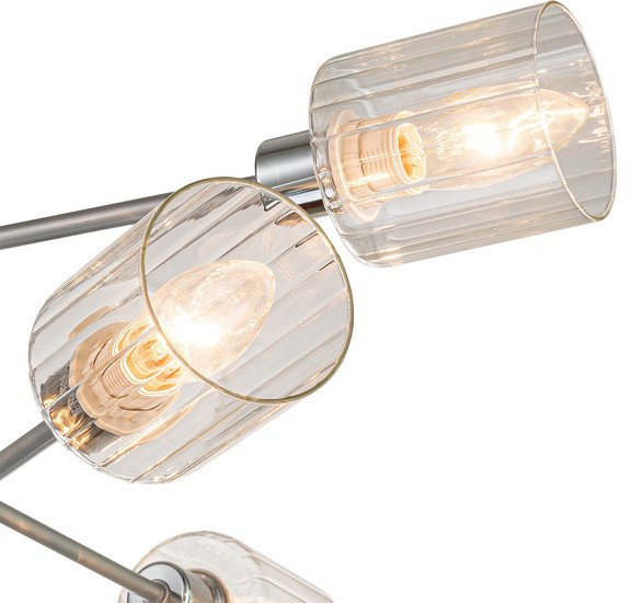 Люстра средней высоты Escada 1140/8P (Silver/Chrome)