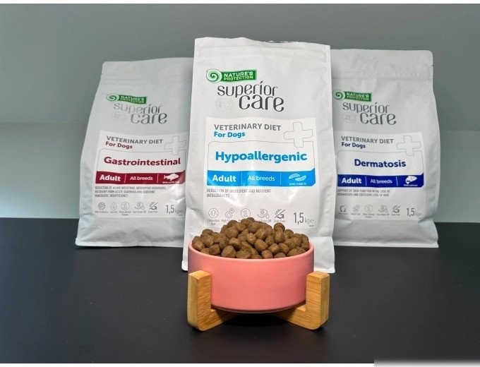 Сухой корм для собак Nature's Protection Vet Diet Dermatosis Salmon NPSCVET47580 1.5 кг