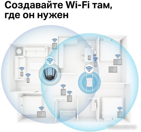 Усилитель Wi-Fi Mercusys ME50G