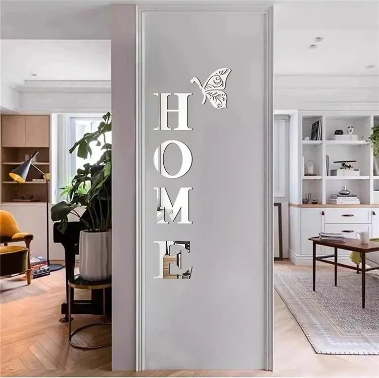 Наклейка на стену Sundays Home 6408000494A (серебристый)