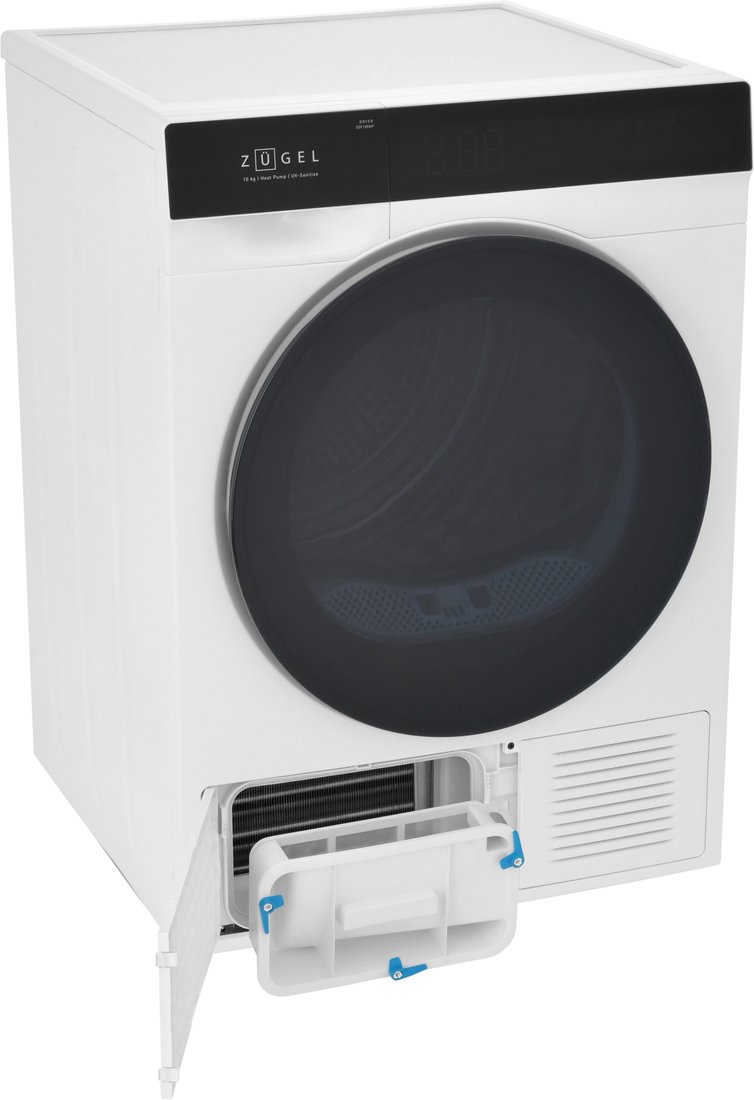 Сушильная машина ZUGEL ZDF100HP Heat Pump