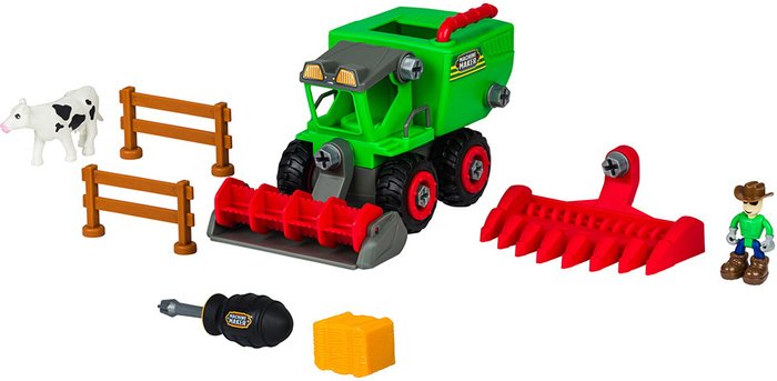 Конструктор Nikko Farm Vehicles 40082 Combine Harvester Set
