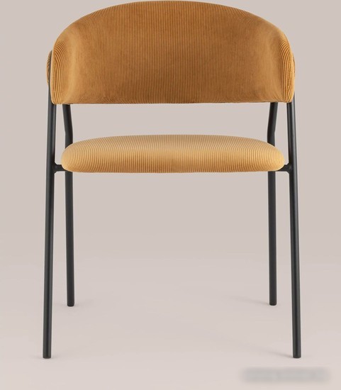 Стул с подлокотниками Stool Group Колин FDC9127 MOD272 (горчичный)