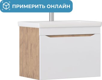 Vigo Тумба под умывальник Grani 700-0-1 Como навесная (дуб золотой)