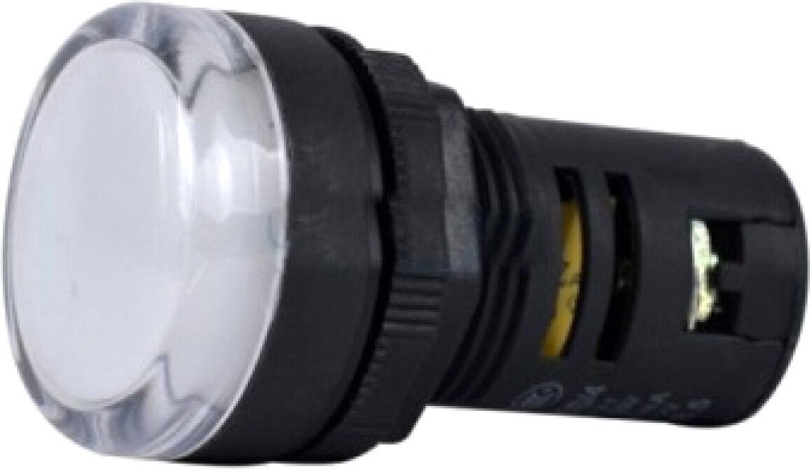 Лампа сигнальная Chint ND16-22DS/4 AC 230В (R) 593085 (белый)