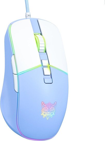 Игровая мышь Onikuma CW916 Milky Blue