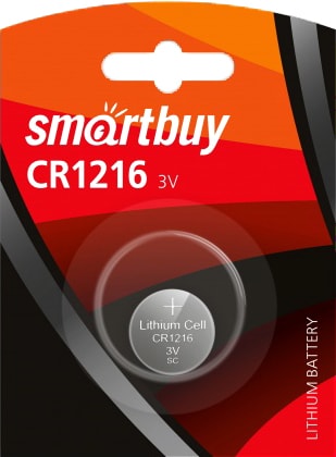 Батарейки SmartBuy CR1216 SBBL-1216-1B