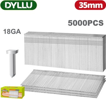Гвозди для пистолета Dyllu DTNA18351 (5000 шт)