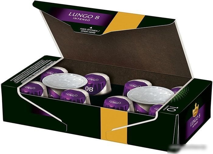 Кофе в капсулах Jacobs Lungo 8 Intenso 10 шт
