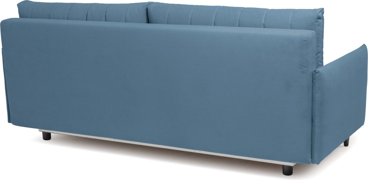 Диван Mio Tesoro BoxWel 552 Б-3ек-Б (синий 1614)