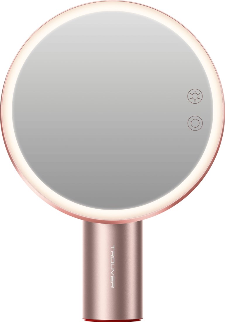 Косметическое зеркало Trouver Lumipure Makeup Mirror-Rose Gold MH-P649