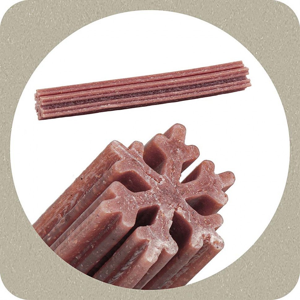 Лакомство для собак Ferplast Жевательные снэки Палочки-снежинки с экстрактом Юкки 89611713 (7 шт, S)