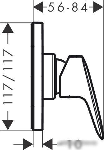 Смеситель Hansgrohe Logis 71604000