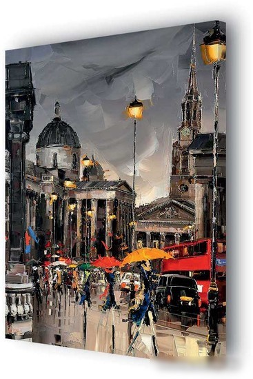Картина Stamprint Лондон АT001 (85x60)