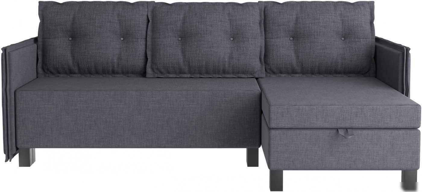 Угловой диван Mio Tesoro Туули (Dark Grey)