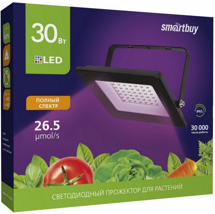 Лампа для растений SmartBuy SBL-FLFITO-30-65K