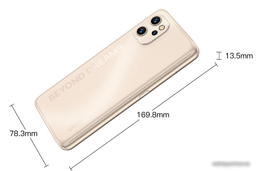 Телефон Umidigi Power 7 Max 6GB/128GB (синий)