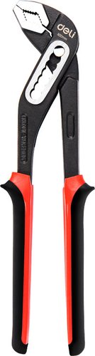 Клещи переставные Deli RS EDL2612Z (300мм, красный/черный)