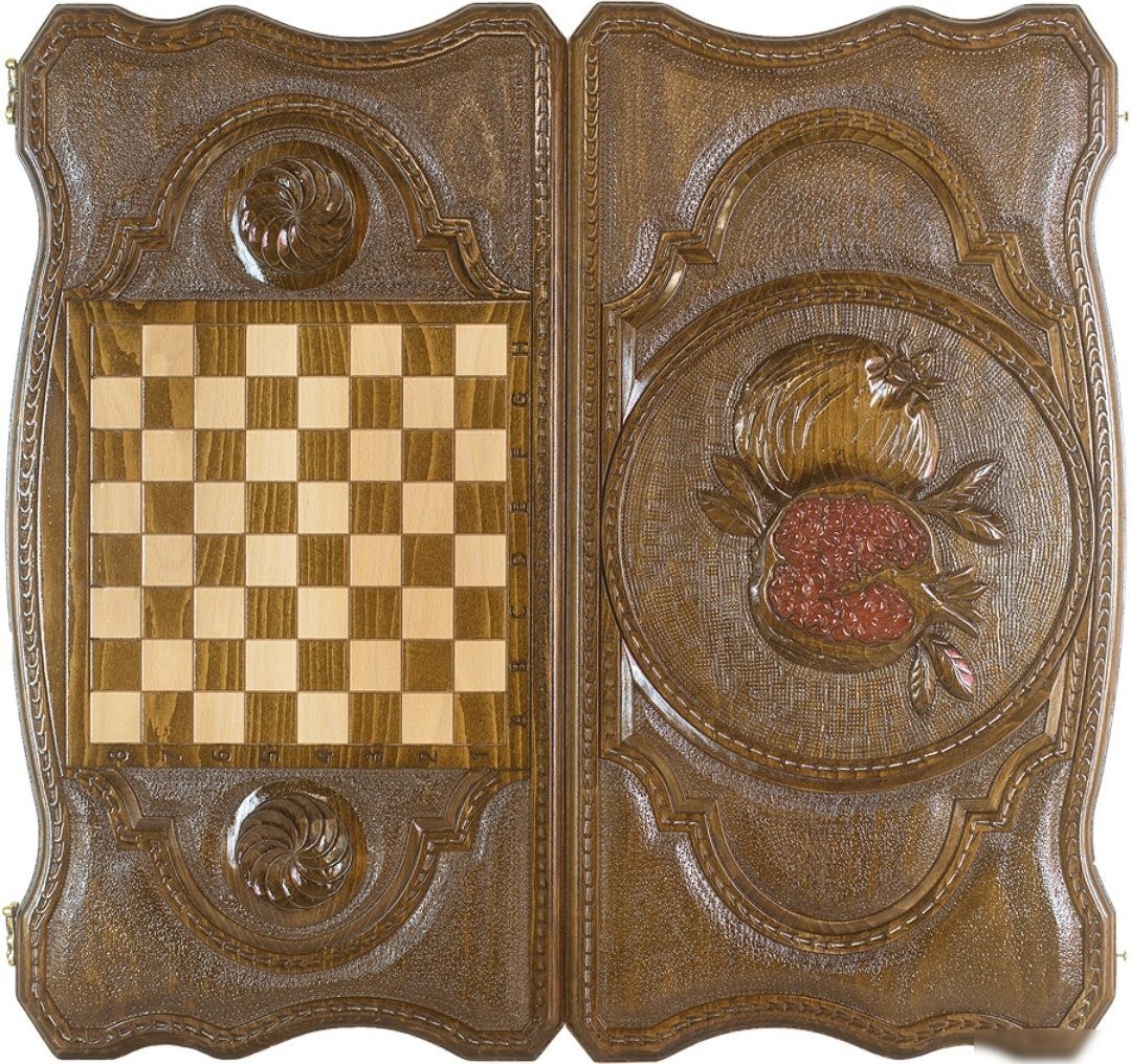 Шашки/нарды Simonyan Гранат as027-6