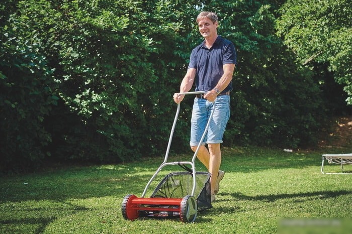 Барабанная газонокосилка Einhell GC-HM 400