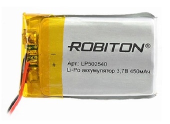 Аккумуляторы Robiton LP502540 450mAh 1 шт