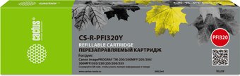 Картридж CACTUS CS-R-PFI320Y без чипа