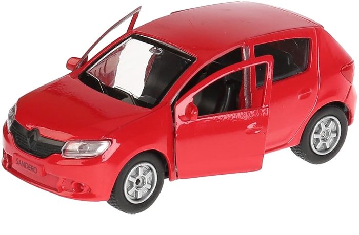 Технопарк Renault Sandero SB-17-61-RS-N(RE)-WB (красный)