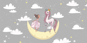 Виниловые обои Citydecor Princess 1 300x150