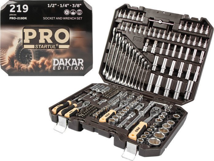 Универсальный набор инструментов Startul Pro Dakar PRO-219DK (219 предметов)
