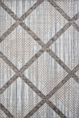 Ковер для жилой комнаты Merinos Sierra F351-STAN-CREAM-BLUE (3x4)