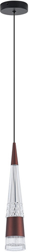 Подвесная люстра LED4U L7122-1 BR