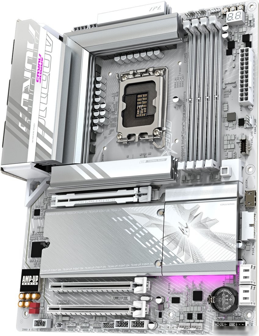 Материнская плата Gigabyte Z890 Aorus Elite WiFi7 Ice