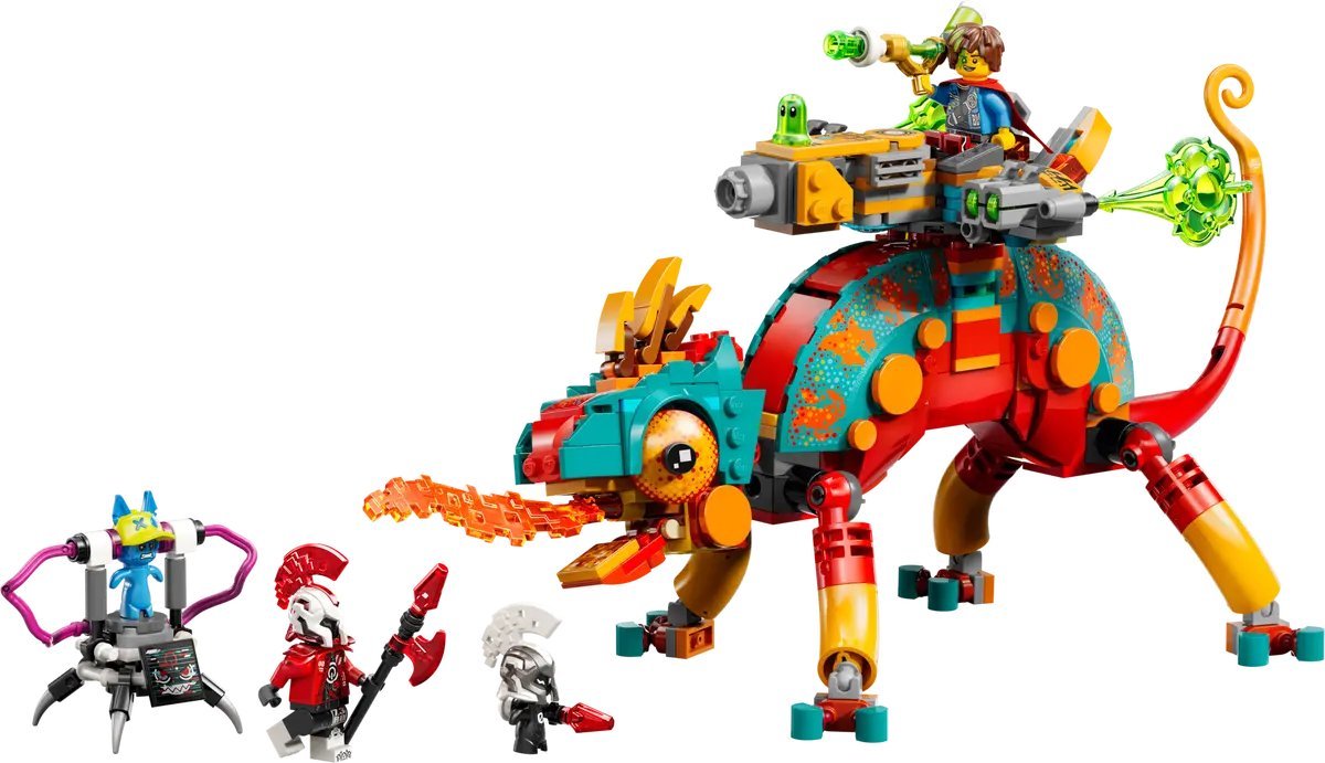 Конструктор LEGO DREAMZzz Огненный хамелеон Матео 71492