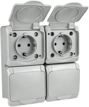 Розетка Tokov Electric TKE-NX-R4Z-C06-IP54