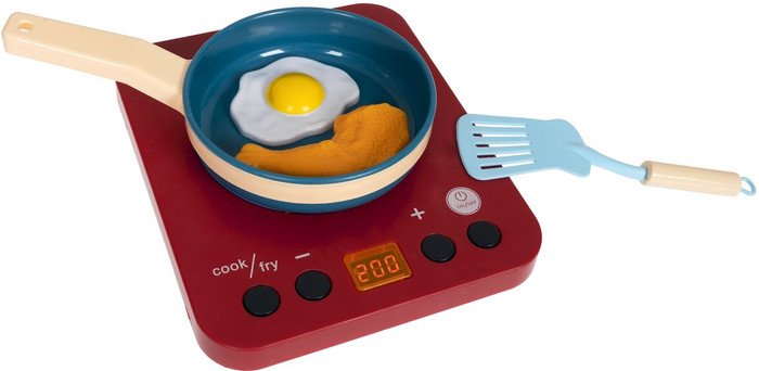 Плита игрушечная Bondibon Кухня и чистота со сковородой ВВ5382