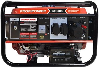 Бензиновый генератор Profipower БГ-6500Э