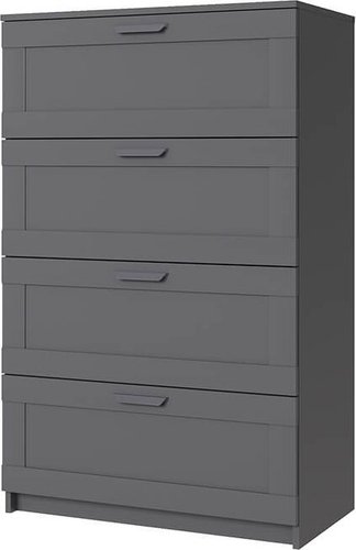 Комод Anrex Skagen 4S/78 (графит)