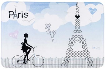 Коврик для ванной Tatkraft Paris Mademoiselle 18310