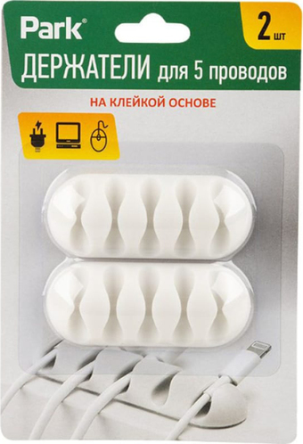 Площадка самоклеющаяся Park 103392 (2 шт, белый)
